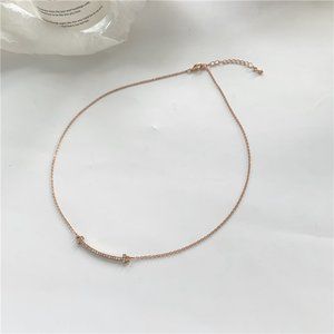 Smiling face necklace